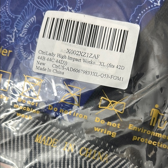 CtrlLady High Impact Workout Bra XL - Picture 2 of 16